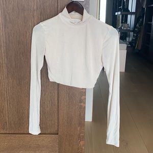 Créeme meshki crop top